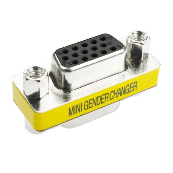 VGA 15Pin Male to VGA 15Pin Female adapter - Image 2