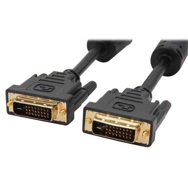 DVI 24+1P Male to DVI 24+1P Male Cable, Length: 1.5m - Image 2