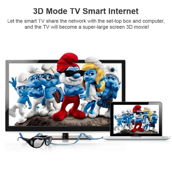 1.5m Gold Plated HDMI to HDMI 19Pin Flat Cable, 1.4 Version, Support HD TV / XBOX 360 / PS3 / Projector / DVD Player etc (White) - Image 5