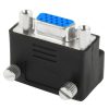 90 Degree VGA 15 Pin Male to Female Right Angle Adapter - Image 2