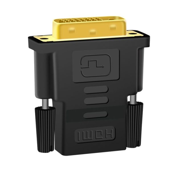 DVI-D 24+1 Pin Male to HDMI 19 Pin Female Adapter for Monitor / HDTV - Image 4