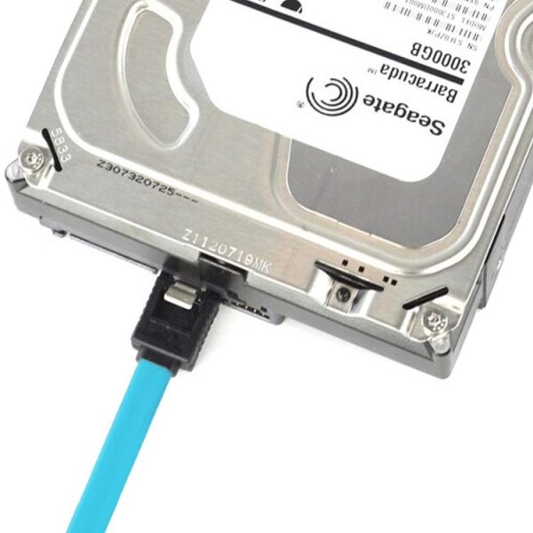 7 Pin SATA 3.0 Female to 7 Pin SATA 3.0 Female HDD Data Cable, Length: 50cm (Blue) - Image 5