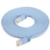 CAT6 Ultra-thin Flat Ethernet Network LAN Cable, Length: 5m (Baby Blue) - Image 4