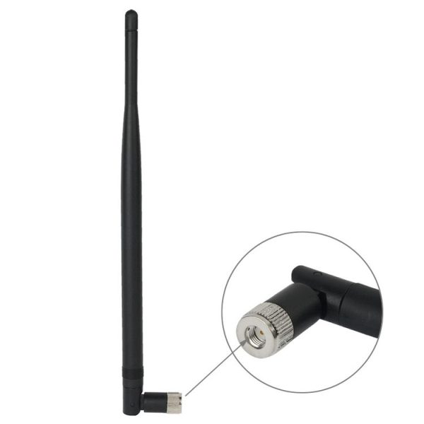 Wireless 7dBi RP-SMA Network Antenna (Black) - Image 2