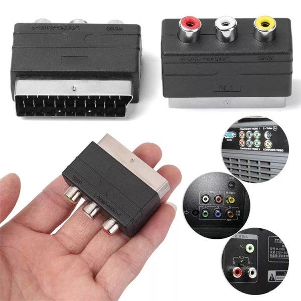 A / V to 20 Pin Male SCART Adapter - Image 5