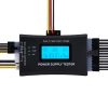 Digital LCD Display PC Computer 20 / 24 Pin Power Supply Tester Checker Power Measuring Diagnostic Tester Tool (Black)