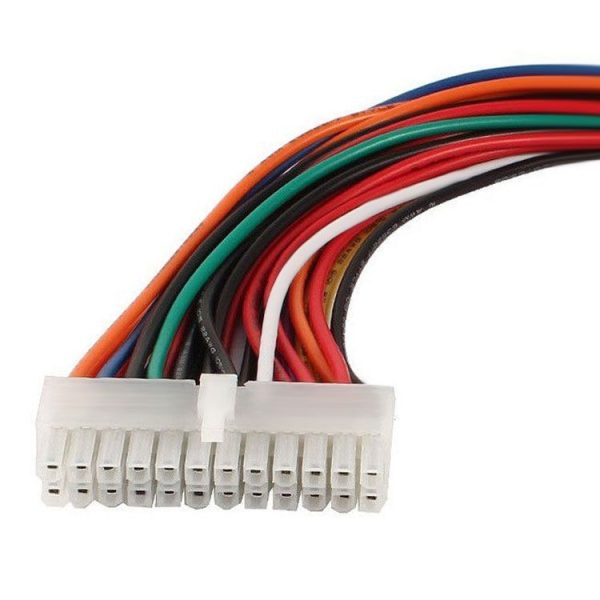 24 Pin Male to 24 Pin Female ATX Extension Cable, Length: 25cm - Image 2
