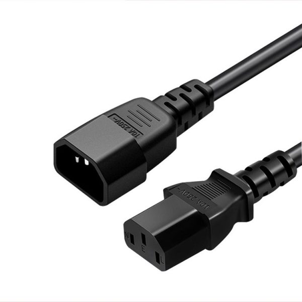 1.5m AC 3 Prong PC Power Extension Cord / Cable