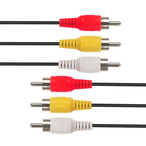 Good Quality Audio Video Stereo RCA AV Cable, Length: 3m - Image 2