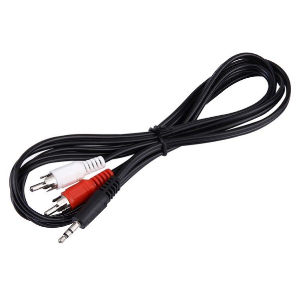 Good Quality Jack 3.5mm Stereo to RCA Male Audio Cable, Length: 1.5m - Image 2