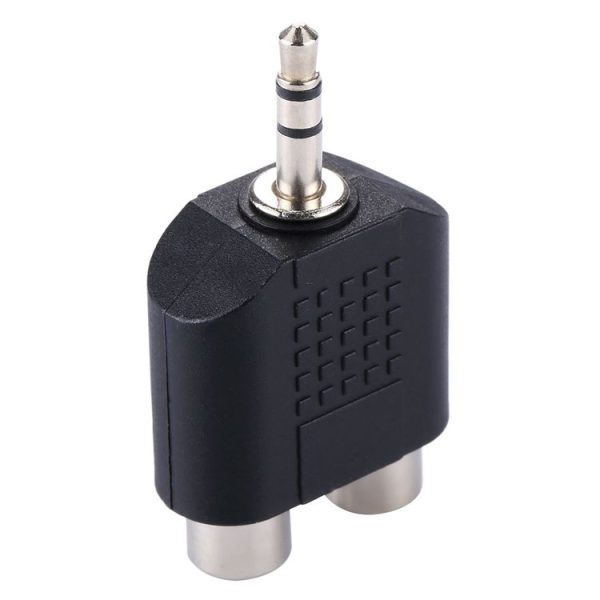 RCA Female to 3.5 MM Male Jack Audio Y Adapter - Image 6