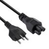 3 Prong Style Brazil Notebook AC Power Cord, Length: 1.2m (OD5.5)