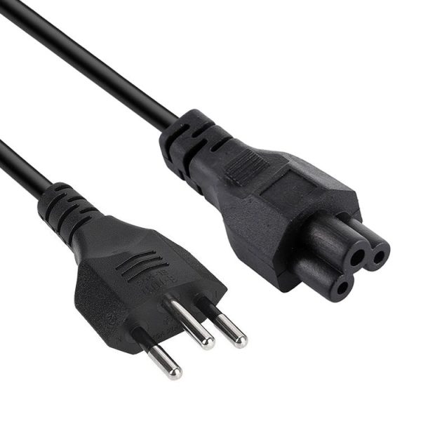 3 Prong Style Brazil Notebook AC Power Cord, Length: 1.2m (OD5.5)