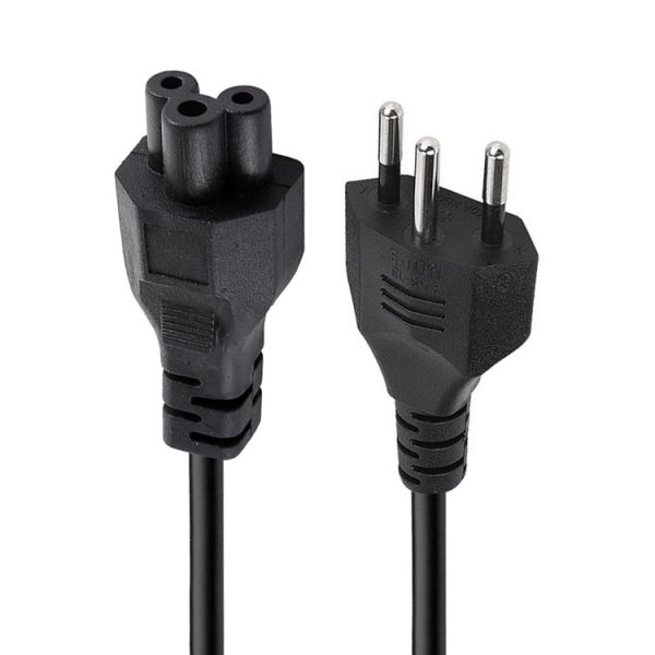 3 Prong Style Brazil Notebook AC Power Cord, Length: 1.2m (OD5.5) - Image 2