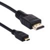 1.5m Micro HDMI to HDMI 19 Pin Cable, 1.4 Version, Support 3D - Image 3