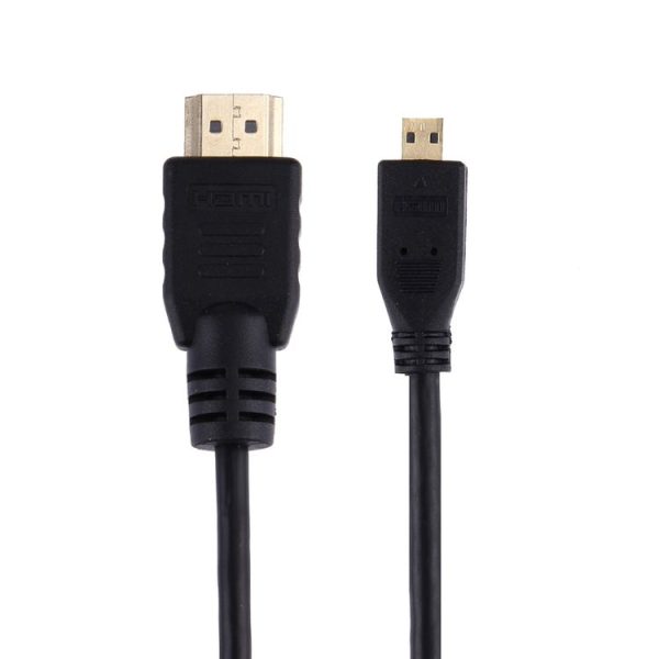 1.5m Micro HDMI to HDMI 19 Pin Cable, 1.4 Version, Support 3D - Image 4