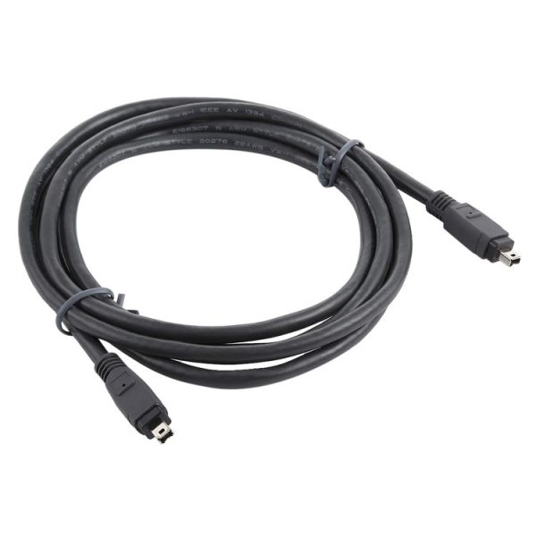 Firewire IEEE 1394 4Pin Male to 4Pin Male Cable, Length: 1.8m - Image 3