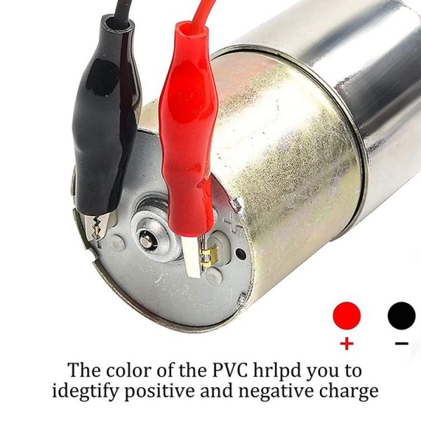 5.5 x 2.1mm Female Power Plug Alligator Clip Test Lead Cable - Image 4