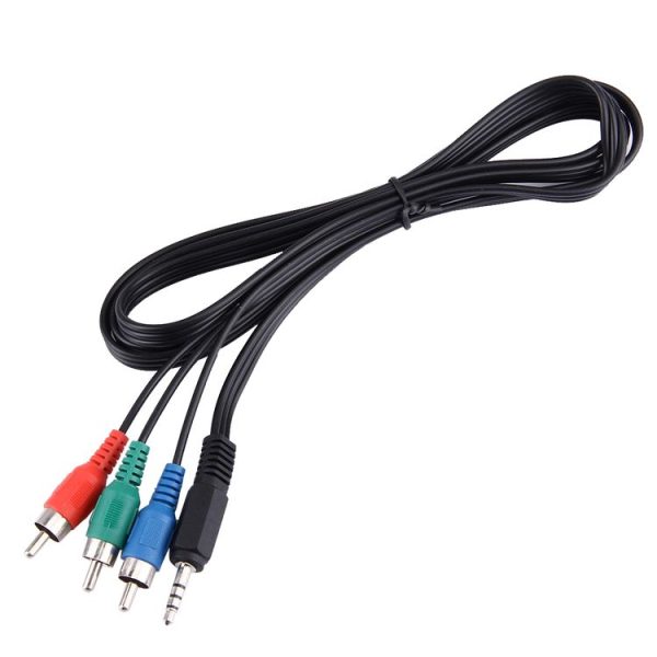 1.5m Jack 3.5mm RGB Component Video Cable - Image 2