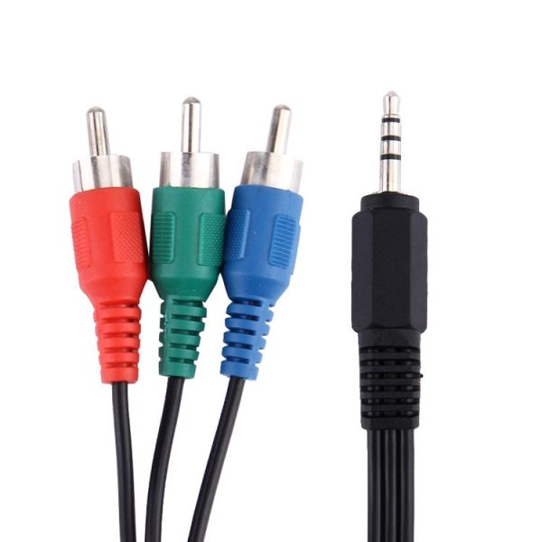 1.5m Jack 3.5mm RGB Component Video Cable - Image 4