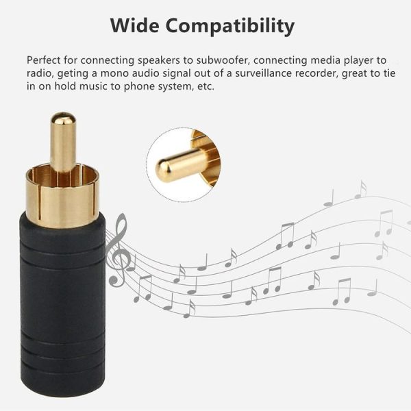 RCA Plug to 6.35mm Stereo jack - Image 5
