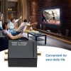 Analog RCA to Digital Optical Coaxial Toslink Audio Converter (Black) - Image 7