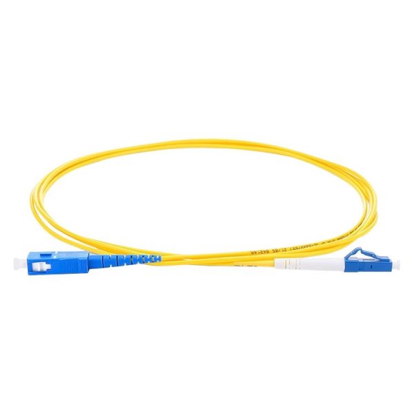 LC-SC Single-Core Single Mode Fiber Optic Jumper, Length: 3m