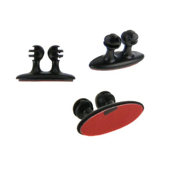 8 PCS DM-003 Car Cable Convenient Bundle Clip with Adhesive (Black) - Image 3