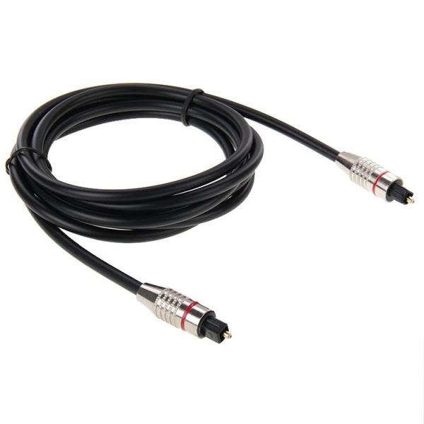 Digital Audio Optical Fiber Cable Toslink M to M, OD: 5.0mm, Length: 2m - Image 2
