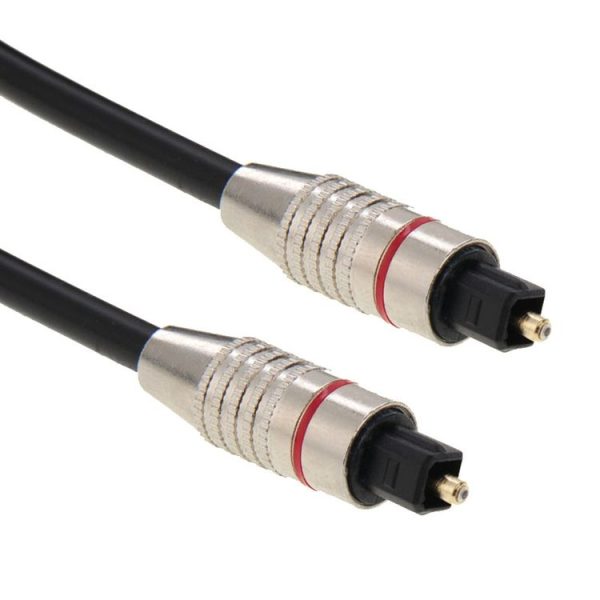Digital Audio Optical Fiber Cable Toslink M to M, OD: 5.0mm, Length: 2m - Image 3