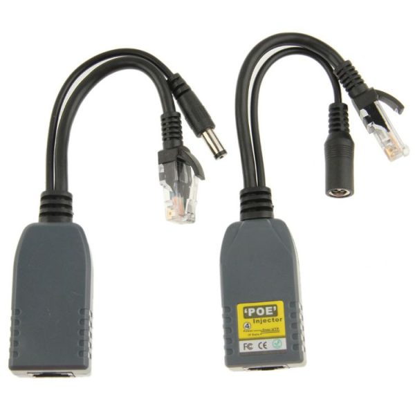 2 PCS 904, 4 Cores Power Over Ethernet Passive POE Splitter Injector Adapter Cable Kit for IP Camera Security System - Image 6
