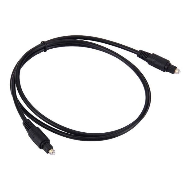 Digital Audio Optical Fiber Toslink Cable, Cable Length: 1m, OD: 4.0mm (Gold Plated) - Image 2