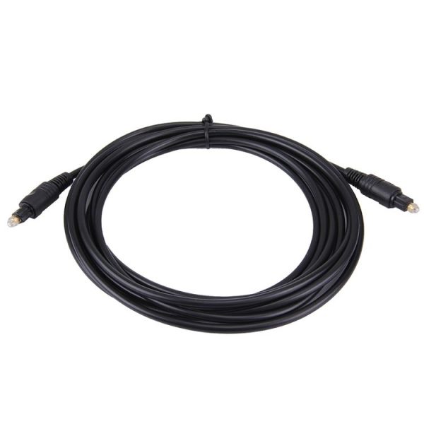 Digital Audio Optical Fiber Toslink Cable, Cable Length: 3m, OD: 4.0mm (Gold Plated) - Image 2