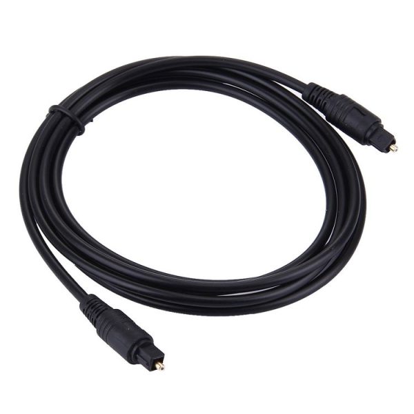 Digital Audio Optical Fiber Toslink Cable, Cable Length: 2m, OD: 4.0mm (Gold Plated) - Image 2