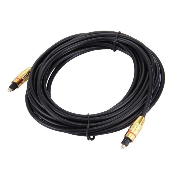 Digital Audio Optical Fiber Toslink Cable, Cable Length: 5m, OD: 5.0mm - Image 3