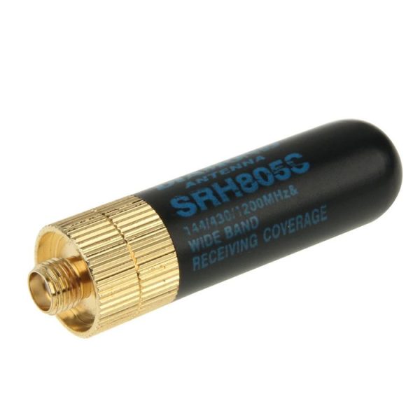 SRH805S Short SMA-F Perempuan VHF + UHF Dual Band Handheld Radio Antena, Antenna Length: 4.5cm - Image 3