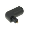 High Quality Gold Plated Square to Square 90 Degree Right Angle TOSLINK Digital Audio Adapter Optical - Image 3