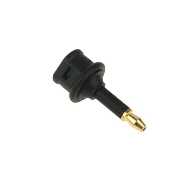 Gold Plated Square to Round 3.5mm Optical Fiber Adapter - Image 2