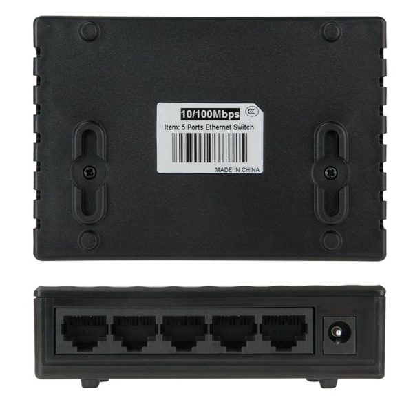 5-Port 10 / 100 / 1000 Mbps Ethernet Desktop Switch - Image 3