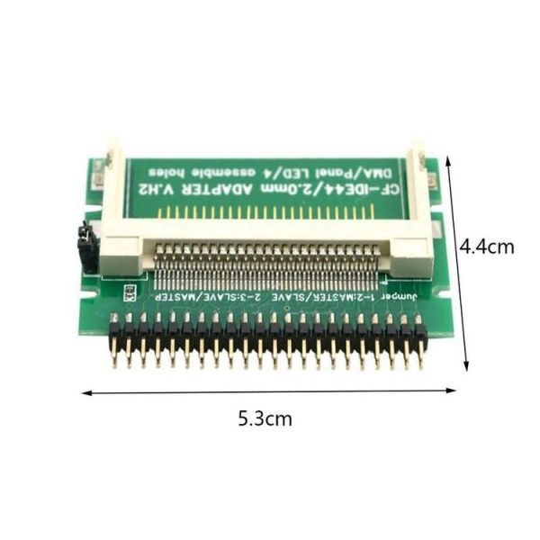 CF to 2.5 inch IDE 44 Pin male Adapter (Green) - Image 3