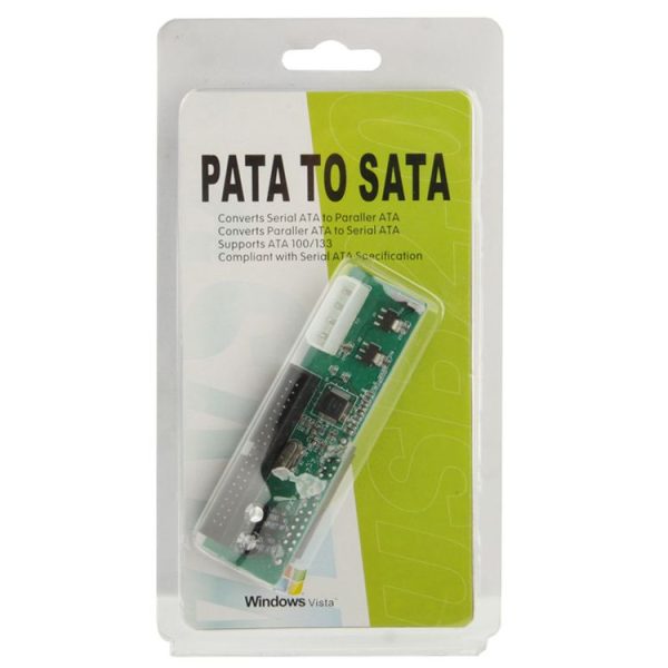PATA To SATA Hard Drive Adapter Converter to Serial ATA (Green) - Image 4