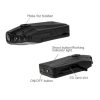 2.5 inch Screen High Definition Video Recorder, 6 LED Light, AVI Video Format, Support SD Card, Loop Recording Function (Generalplus Scheme) (Black) - Image 4