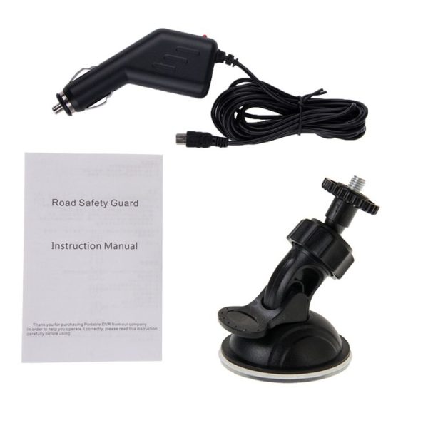 2.5 inch Screen High Definition Video Recorder, 6 LED Light, AVI Video Format, Support SD Card, Loop Recording Function (Generalplus Scheme) (Black) - Image 7