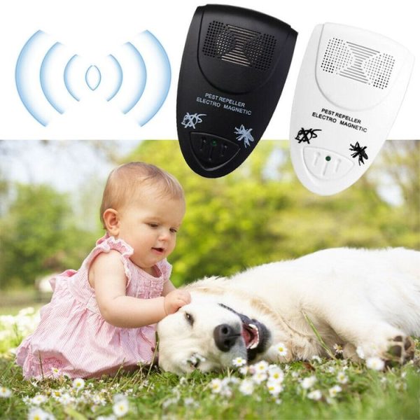 Ultrasonic Pest Repeller Electro Magnetic (Black) - Image 5