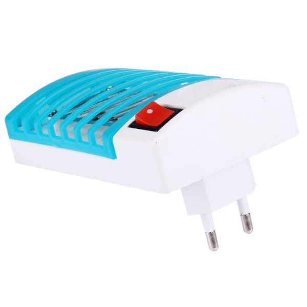 1W Efficient 4-LED Mosquito Killer Night Lamp, EU Plug, AC 220V (Blue) - Image 4