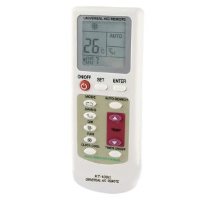 Universal Air Conditioner IR Remote Controller (White)