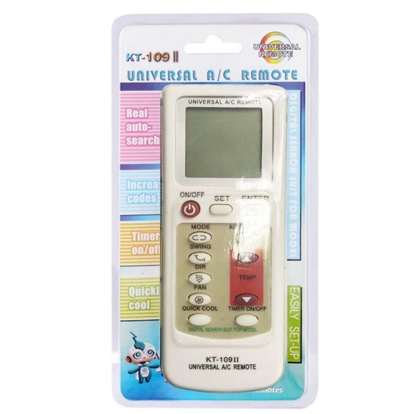 Universal Air Conditioner IR Remote Controller (White) - Image 6
