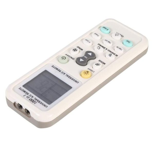 Chunghop K-1028E 1000 in 1 Universal A / C Remote Controller with Flashlight (White) - Image 2