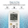 Chunghop K-1028E 1000 in 1 Universal A / C Remote Controller with Flashlight (White) - Image 5