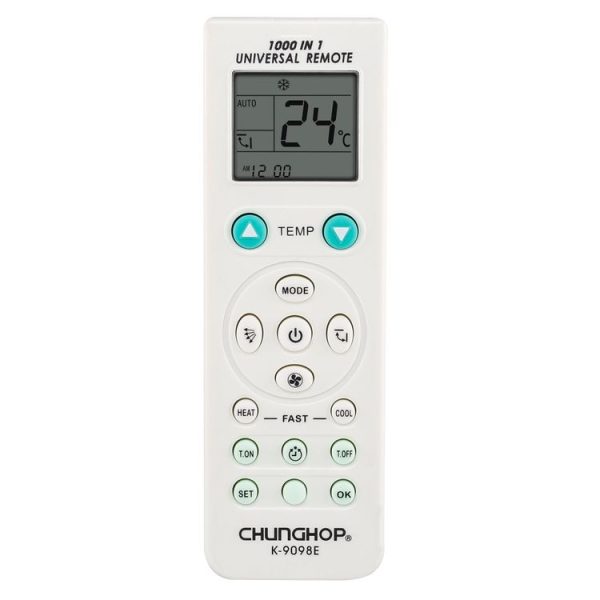 Chunghop Universal A / C Remote Control (K-9098E) (White)